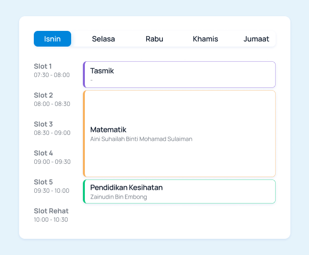 Akses Automatik untuk Guru & Murid